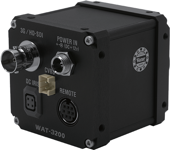 WAT-3200 High-Sensitivity B&W HD-SDI & CVBS Camera