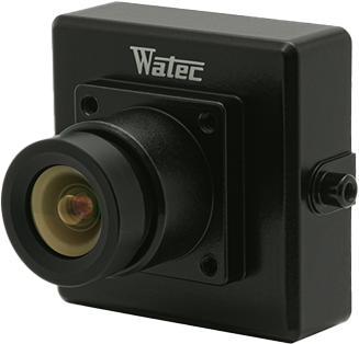 WAT-660E (G3.8) Miniature B&W Analogue Camera w/ Built-In Glass Lens