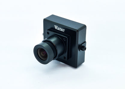 WAT-660E (G3.8) Miniature B&W Analogue Camera w/ Built-In Glass Lens