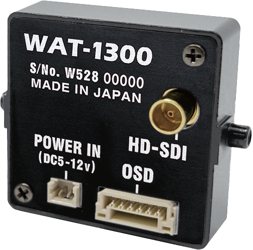 WAT-1300/CS Ultra-Compact High-Sensitivity HD-SDI Day/Night Camera