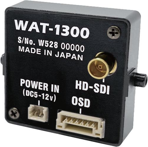 WAT-1300 Ultra-Compact High-Sensitivity HD-SDI Day/Night Camera