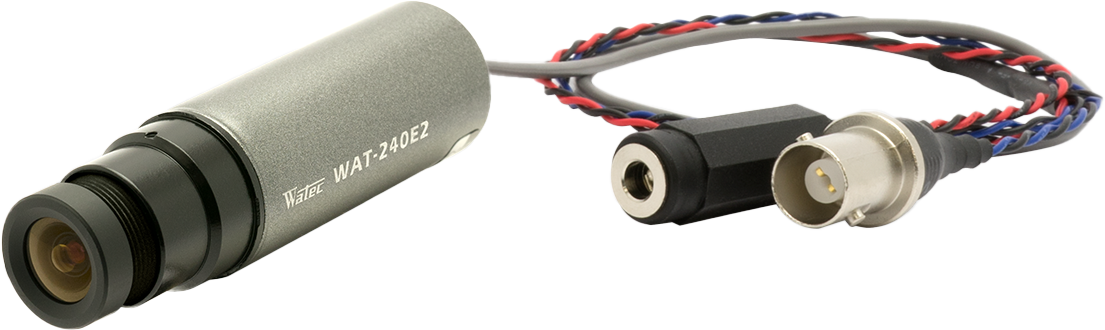 WAT-240E2/CB (P3.7) Compact cylindrical colour camera