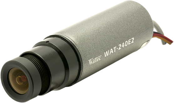 WAT-240E2/FS (G3.8) Compact cylindrical colour camera